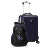MOJO Navy Tennessee Titans 2-Piece Backpack & Carry-On Set