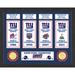 Highland Mint New York Giants 12'' x 15'' Super Bowl Banner Collection Photo