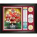 Highland Mint Kansas City Chiefs Super Bowl LIV Champions 13'' x 16'' Banner Bronze Coin Photo