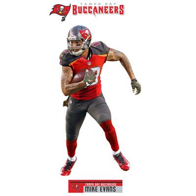 Fathead Mike Evans Tampa Bay Buccaneers 3-Pack Life-Size Removable Wall Decal