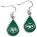 Women's WinCraft New York Jets Teardrop Dangle Earrings