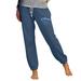Women's Concepts Sport Navy Tennessee Titans Mainstream Knit Jogger Pants