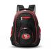 MOJO Black/Red San Francisco 49ers Premium Color Trim Backpack