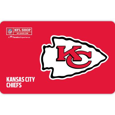 Kansas City Chiefs NFL Shop eGift Card ($10 - $500)