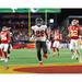 Leonard Fournette Tampa Bay Buccaneers Unsigned Super Bowl LV Touchdown in Endzone Photograph