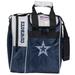 Dallas Cowboys Single Bowling Ball Tote Bag with Shoe Compartment