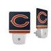 Chicago Bears Stripe Design Nightlight 2-Pack