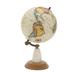 Juniper + Ivory 14 In. x 8 In. Contemporary Globe Mango Wood and Marble - Juniper + Ivory 94453
