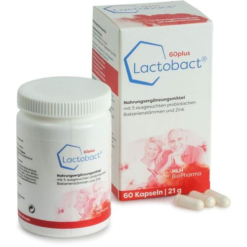 Lactobact – LACTOBACT 60plus magensaftresistente Kapseln Mineralstoffe