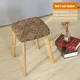 Juste de tabouret carrée élastique housse de table à la maison housse de chaise en bois massif