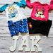 Disney Matching Sets | Disney Toddler Girls Matching Outfit (2 Sets) | Color: Black/Blue/Pink/White | Size: 4tg
