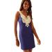 Lilly Pulitzer Dresses | *Nwt* Lilly Pulitzer True Navy Largo Shift Dress | Color: Blue/Gold | Size: 8