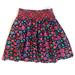 Kate Spade Skirts | Kate Spade Multi Color Floral Cotton Skirt | Color: Black/Pink | Size: Xs
