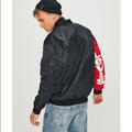 Levi's Jackets & Coats | Levi Oversized Reversible Bomber Jacket | Color: Black | Size: Xl