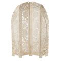 Juniper + Ivory Grayson Lane 72 In. x 60 In. x 2 In. Eclectic Room Divider Screen White Mango Wood - Juniper + Ivory 22356