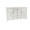 Juniper + Ivory 36 In. x 57 In. Farmhouse Buffet White Wood - Juniper + Ivory 77623