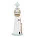 Juniper + Ivory 15 In. x 6 In. Coastal Sculpture White Wood Lighthouse - Juniper + Ivory 38701