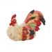 Juniper + Ivory 9 In. x 15 In. Farmhouse Birds Garden Sculpture Red Ceramic - Juniper + Ivory 40775