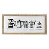 Juniper + Ivory 12 In. x 26 In. Vintage Coffee Sign Wall Decor White Wood - Juniper + Ivory 43760