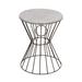 Juniper + Ivory 18 In. x 15 In. Farmhouse Stool Grey Iron - Juniper + Ivory 49155