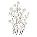 Juniper + Ivory 36 In. x 24 In. Coastal Abstract Wall Decor White Metal - Juniper + Ivory 13063