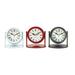 Juniper + Ivory 6 In. x 6 In. Vintage Clock Multi Colored Metal - Juniper + Ivory 52572