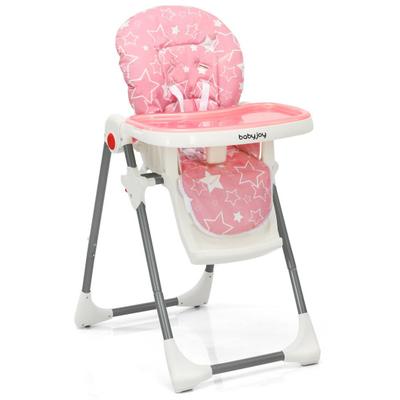 Costway Folding Baby High Dining Chair with 6-Leve...
