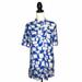 Anthropologie Dresses | 111tylho Anthropologie Abstract Shirt Dress | Color: Blue/White | Size: M