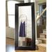 Trule Amy Modern & Contemporary Beveled Full Length Mirror Plastic in Black | 2 D in | Wayfair 43057BL