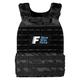 Force Fitness - Weighted Vest - Ultra-durable and Adjustable Straps - Includes Steel Weight Plates, Improves Workouts from Home or Gym (15kg, Black Camo)