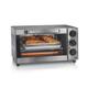 Hamilton Beach Sure-Crisp Air Fryer Toaster Oven 4 Slice Capacity Stainless Steel Exterior Steel in Gray | 9 H x 12 W x 15 D in | Wayfair 31403G