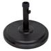 Darby Home Co Kade Fiberstone Free Standing Umbrella Base Plastic/Resin/Concrete/Stone in Black | 13.7 H x 19.6 W in | Wayfair