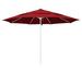Arlmont & Co. Hibo 11' Market Umbrella Metal in Red, Size 107.0 H in | Wayfair ALTO118170-SA03-DWV