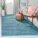 Blue 108 x 0.25 in Area Rug - Highland Dunes Bussard Striped Hand Knotted Cotton Area Rug Cotton | 108 W x 0.25 D in | Wayfair