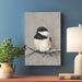 Andover Mills™ Winter Bird IV by Jade Reynolds Painting Print on Canvas Canvas, Wood | 14 H x 10 W x 1 D in | Wayfair