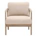 Bella Antique Harbor Club Chair - Essentials For Living 8049.SGRY-OAK/FLX
