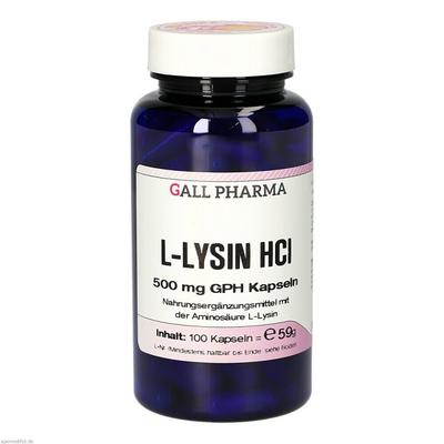 Hecht-Pharma - L-LYSIN 500 mg Kapseln Mineralstoffe