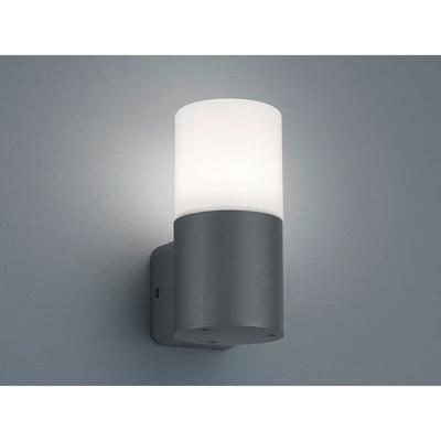 Außenwandleuchte hoosic aus Aluminium in Anthrazit, Höhe 17,5cm Image