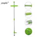 outil de jardin tondeuse gazon Extracteur de mauvaises herbes Portable en aluminium avec pédale