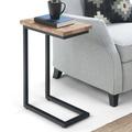 Trent Austin Design® Martines C Shape End Table Wood in Black/Brown | 24 H x 18 W x 10 D in | Wayfair C87FB28EFBC2401BAC6FD97A745FF2E1