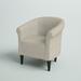 Barrel Chair - Zipcode Design™ Liam 31.5" W Barrel Chair Metal in Gray | 32 H x 31.5 W x 27.5 D in | Wayfair ZIPC2013 26609206