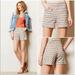 Anthropologie Shorts | Anthropologie Cartonnier Melisma Chevron Shorts | Color: Brown/Cream | Size: 4