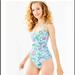 Lilly Pulitzer Swim | Lilly Pulitzer Womens Flamenco Swim Size 10 Nwt | Color: Blue/Pink | Size: 10