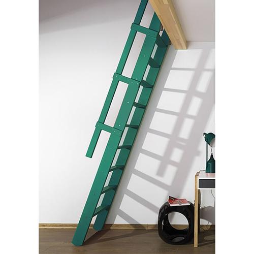 Matisère – Klappbare Raumspartreppe: Breite 55cm – Opalgün (ral 6026) – MSP/R6026