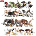Oenux-Ensemble de jouets animaux sauvages tigre insecte figurine d'action ferme volaille