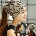 Couvre-chef chaud printemps automne hiver pour femmes coréennes bonnets écharpe d'hiver bonnet