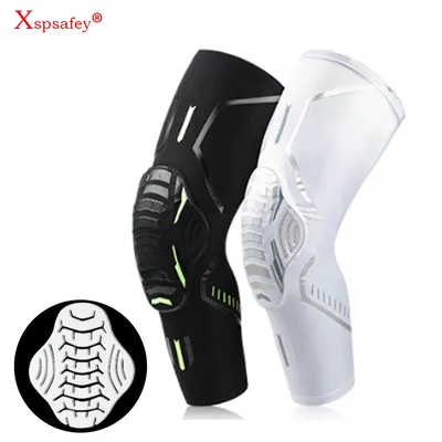 Genouillères de sport 2 pièces Protection du genou genouillère de Compression pour mollet