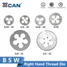 XLil1-Outils de travail des métaux BSW filetage à droite 5/32-32 3/16-24 5-16-18 1/4-20