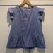 J. Crew Shirts & Tops | Girls Crewcuts For J. Crew Tunic | Color: Blue/White | Size: 12g