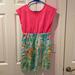 Lilly Pulitzer Dresses | Lilly Pulitzer Dress Size Xl Girls ( 12-14) | Color: Green/Pink | Size: 12g